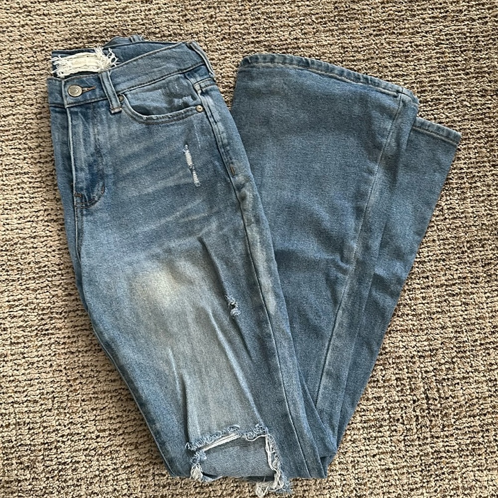 Altar’d State Flares - Lightwash